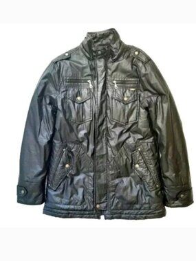 GUESS  VINTAGE 3/4 LENGTH COAT MEN'S SMALL